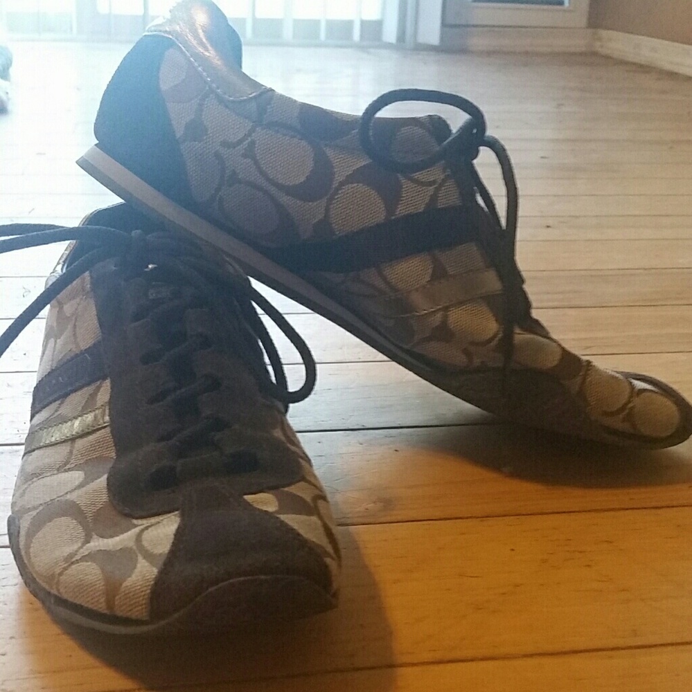 Coach sneakers size 8.5